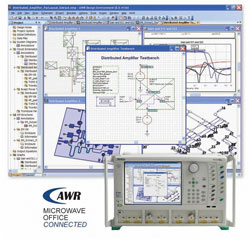 AWR Microwave Office Connected - View Full Size